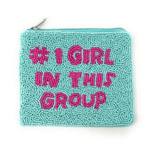 Load image into Gallery viewer, You are not invited Purse Pouch, Beaded Purse, RHOBH gifts, Pouches, Real Housewives Gift, beaded pouch zipper, Girls trip gifts, beaded coin purse, gifs for her, birthday gifts, cute pouches, batch gifts, Real Housewives of Beverly Hills accessories, best friend gifts, you are not invited pouch, girlfriend gift, miscellaneous gifts, best friend gift, gift card bag, Bachelorette gifts, Bachelorette party favors, Card case wallet, Bravo bachelorette, best selling items, zipper wallet pouch, the Real housewiv