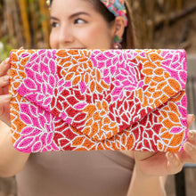 Load image into Gallery viewer, Floral Jeweled Top Knot Headband - Handcrafted with Beautiful Colors - Chic Hair Accessory
