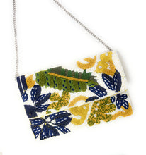 Load image into Gallery viewer, palm leaves beaded clutch purse, palm leaf beaded bag, birthday gift for her, summer clutch, seed bead purse, beaded bag, palm leaf handbag, beaded bag, seed bead clutch, summer bag, birthday gift for her, clutch bag, seed bead purse, engagement gift, bridal gift to bride, bridal gift, palm leaves purse, gifts to bride, gifts for bride, wedding gift, bride gifts, beaded clutch purse, birthday gift for her, summer clutch, seed bead purse, beaded bag, summer bag, boho purse
