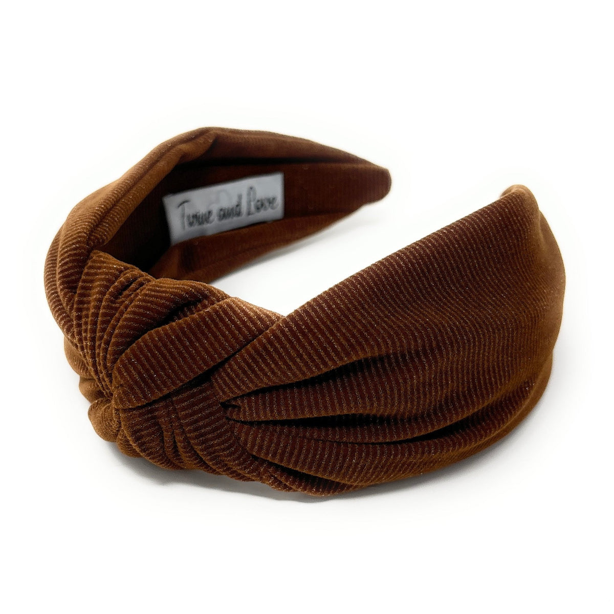 Twine and Love | Shimmer Corduroy Top Knotted Headband 