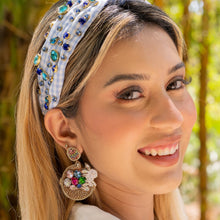 Load image into Gallery viewer, Easter Egg Beaded Earrings, Easter Jeweled Earrings, Easter Egg Earrings, Egg Beaded Earrings, Statement Easter Earrings, Easter earrings, Multicolor Egg earrings, Cute Easter Egg beaded earrings, Jeweled beaded earrings, Easter rabbit beaded earrings, rabbit beaded earrings, Easter rabbit bead earrings, Rabbit bead earrings, Easter day gifts, Easter accessories, Easter jewelry accessories, Easter accessories, Easter Rabbit earrings, Easter gifts, best Selling items, Chic Easter earrings