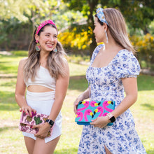 Load image into Gallery viewer, pink beaded clutch purse, birthday gift for her, summer clutch, seed bead purse, beach beaded bag, Beaded handbag, summer beaded bag, seed bead clutch, summer bag, birthday gift for her, clutch bag, seed bead purse, engagement gift, bridal gift to bride, bridal gift, palm leaves purse, gifts to bride, gifts for bride, wedding gift, bride gifts, beaded clutch purse,  summer beaded clutch, seed bead purse, beaded bag, summer bag, boho purse, tropical purse, flamingo beaded clutch, pink purse