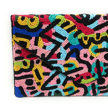 Load image into Gallery viewer, Multicolor Beaded Clutch Purse, Summer Crossbody Purse, Beaded Clutch Purse, multi color Beaded Bag, Crossbody Bag, Summer Clutch Purse, Best Seller, birthday gift for her, summer clutch, seed bead purse, beaded bag, multicolor handbag, beaded bag, seed bead clutch, summer bag, beaded purse, seed bead purse, engagement gift, bridal gift to bride, wedding gift, bride gifts, beaded clutch purse, summer clutch, seed bead purse, beaded bag, summer bag, boho purse, rainbow color purse, party clutch