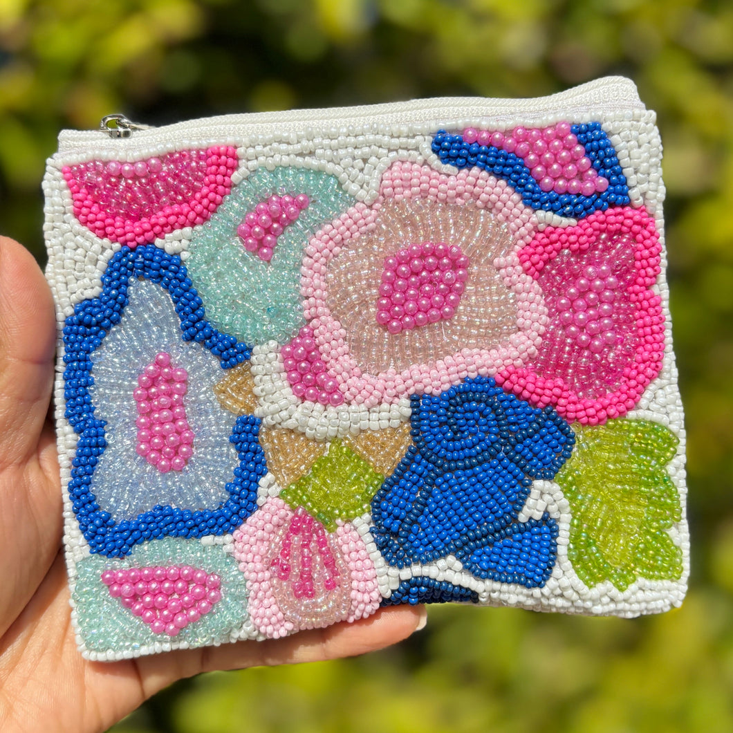 Coin Purse Pouch, Beaded Coin Purse, Cute Coin Purse, Beaded Purse, floral Coin Purse, Best Friend Gift, Pouches, Boho bags, Wallets for her, beaded coin purse, boho purse, gifts for her, birthday gifts, cute pouches, small wallets, boho pouch, boho accessories, best friend gifts, coin purse, coin pouch, floral pouch, floral bead coin purse, friends gifts, Cash money pouch, Floral coin purse, gift card pouch, gift card bag, gift card holder, mothers day gifts, mother’s day gifts, best selling items