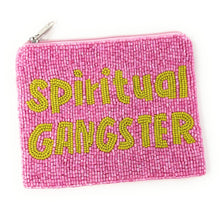 Load image into Gallery viewer, Spiritual gangster beaded Coin Purse Pouch, Beaded Coin Purse, spiritual gangster Purse, Beaded Purse, Summer Coin Purse, Best Friend Gift, Boho bags, Wallets for her, boho gifts, boho pouch, boho accessories, best friend gifts, tween girl gifts, pink beaded coin pouch, miscellaneous gifts, best seller, best selling items, bachelorette gifts, birthday gifts, preppy beaded wallet, party favors, spiritual gangster bag, money pouch, wallets for girls, bohemian wallet, batch gifts, mother’s day gift
