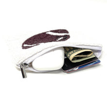 Load image into Gallery viewer, Coin Purse Pouch, Beaded Coin Purse, football Beaded Coin Purse, Beaded Purse, Summer Coin Purse, Best Friend Gift, Pouches, Boho bags, Wallets for her, beaded coin purse, boho purse, gifs for her, birthday gifts, cute pouches, pouches for women, boho pouch, boho accessories, best friend gifts, coin purse, coin purse, coin pouch, friend gift, girlfriend gift, miscellaneous gifts, birthday gift, save money gift, donut worry be happy, gift card holder, gift card pouch, gift card bag, football fan gifts