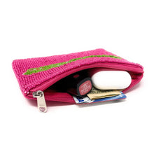 Load image into Gallery viewer, alligator beaded Coin Purse Pouch, Beaded Coin Purse, bow Purse, alligator Beaded Purse, Summer Coin Purse, Best Friend Gift, Boho bags, Wallets for her, boho gifts, boho pouch, boho accessories, best friend gifts, tween girl gifts, pink beaded coin pouch, miscellaneous gifts, best seller, best selling items, bachelorette gifts, birthday gifts, preppy beaded wallet, party favors, bachelorette bag, money pouch, wallets for girls, bohemian wallet, batch gifts, mother’s day gift, pink bow, handmade gifts