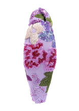 Load image into Gallery viewer, headbands for women, Wide knot headband, handmade headbands, top knotted headband, knotted headband, hair band for women, padded headband, padded knot headband, padded floral headband, luxury headband, spring headband, knotted jeweled headband, Easter headband, butterfly knot headband, luxury knot headband, knot headband, floral headband, floral hair accessories, spring knot headbands, summer headbands, custom headband, boho headband, best selling items, custom headbands