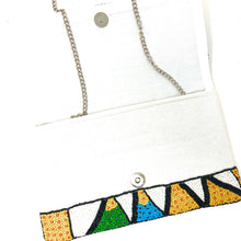 Load image into Gallery viewer, beaded clutch purse, OMG beaded bag, birthday gifts, Birthday clutch, seed bead purse, beaded bag, seed bead clutch, summer bag, beaded clutch bag, engagement gift, bridal gift to bride, bridal gift, birthday gifts, wedding gift, bride gifts, crossbody purse, bride to be gift, engagement gift, bachelorette gifts, best friend gift, best selling items, party bag, evening bags, boho clutch, Multicolor beaded bag, custom handbag, handmade bags, unique bag, unique accessories