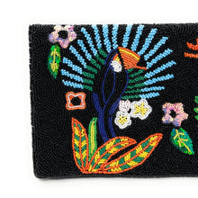 Load image into Gallery viewer, Toucan Beaded Clutch Purse