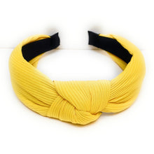 Load image into Gallery viewer, headband for women, fashion headbands, womens headband, headbands for women, stylish headbands, headband style, top knot headband, woven top knot headband, head band, hair band, trendy headbands, top knotted headband, spring headband, summer headbands, handmade headbands, top knotted headband, knotted headband, head band, hair band for women, trendy headband, fashion headbands, twist headband, headband style, hair accessories, twist knotted headband, summer headband, chic headband, Neon twisted headband
