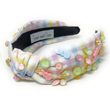 Load image into Gallery viewer, Peeps Easter Jeweled Knotted Headband