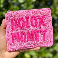 Load image into Gallery viewer, Pink beaded Coin Purse Pouch, Beaded Coin Purse, bead Coin Purse, Beaded Purse, Summer Coin Purse, Best Friend Gift, Boho bags, Wallets for her, beaded coin purse, boho gifts, boho pouch, boho accessories, best friend gifts, coin purse, pink botox money coin pouch, money coin pouch, miscellaneous gifts, best seller, best selling items, bachelorette gifts, birthday gifts, preppy beaded wallet, party favors, botox money beaded coin purse, money pouch, wallets for girls, botox money wallet, batch gifts