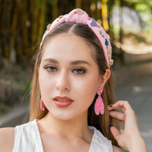 Load image into Gallery viewer, 
love bug Beaded Earrings, pink valentines Earrings, Valentines Day Earrings, Valentines Beaded Earrings, Valentines Heart earrings, love bug earrings, valentine’s day beaded earrings, love bug valentines beaded earrings, valentines beaded earrings, Pink cute earrings, Valentine’s day earrings, tween girls accessories, Valentine’s day accessories, Best friend gifts, Best selling items, love accessories, boho earrings, custom earrings, unique earrings, handmade gifts, custom unique valentines earrings