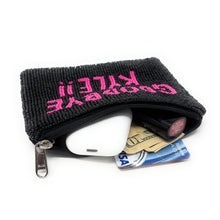 Load image into Gallery viewer, Goodbye Kyle Purse Pouch, Beaded Purse, RHOBH gifts, Pouches, Real Housewives Gift, beaded pouch zipper, Girls trip gifts, beaded coin purse, gifs for her, birthday gifts, cute pouches, batch gifts, Real Housewives of Beverly Hills accessories, best friend gifts, you are not invited pouch, girlfriend gift, miscellaneous gifts, best friend gift, gift card bag, Bachelorette gifts, Bachelorette party favors, Card case wallet, Bravo bachelorette, best selling items, zipper wallet pouch, the Real housewives Kyle