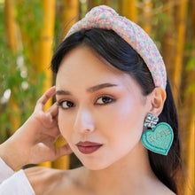 Load image into Gallery viewer, Cutie Heart Candy Beaded Earrings, Heart Candy Earrings Valentines Day Earrings, Valentines Beaded Earrings, sweethearts Conversation heart earrings, Valentines Heart earrings, Purple earrings, valentine’s day beaded earrings, Purple heart beaded earrings, valentines beaded earrings, Hearts earrings, Valentine’s day earrings, valentines day gifts, tween girls accessories, Valentine’s day accessories, Best friend gifts, Best selling items, boho earrings, custom earrings, unique earrings, unique gifts