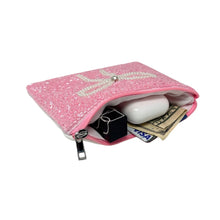 Load image into Gallery viewer, white bow beaded Coin Purse Pouch, preppy pink Beaded Coin Purse, white bow Purse, bow Beaded Purse, Summer Coin Purse, Best Friend Gift, Boho bags, Wallets for her, boho gifts, boho pouch, boho accessories, best friend gifts, tween girl gifts, pink beaded coin pouch, miscellaneous gifts, best seller, best selling items, bachelorette gifts, birthday gifts, preppy beaded wallet, party favors, bachelorette bag, money pouch, wallets for girls, bohemian wallet, batch gifts, mother’s day gift, pearl bow pouch, h