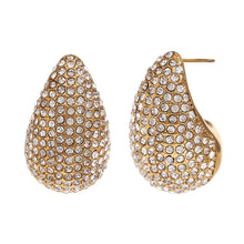 Load image into Gallery viewer, minimalist style Earrings, 18k gold stud Earrings, minimalist Earrings, 18k gold zircon stud earrings, custom earrings, earrings party accessories, fancy accessories, 18k gold plated earrings, zircon stud custom earrings, best friend gifts, birthday gifts, gold plated bohemian earrings, luxurious handmade accessories, embellished night jewelry, Fancy earrings, bohemian gold plated earrings, minimalist jewelry, best selling items, handmade gifts, custom gifts, valentines day gifts valentines day for her