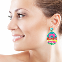 Load image into Gallery viewer, Easter Egg Beaded Earrings, Easter Egg Earrings, pastel Easter Egg Earrings, Egg Beaded Earrings, Seed Bead, Easter eggs earrings, Multicolor Egg earrings, Cute Easter Egg beaded earrings, bunny beaded earrings, Easter rabbit beaded earrings, rabbit beaded earrings, Easter rabbit bead earrings, Rabbit bead earrings, Easter day gifts, Easter accessories, Easter jewelry accessories, Easter accessories, Easter Rabbit earrings, Easter gifts, best Selling items, Pearl Easter earrings