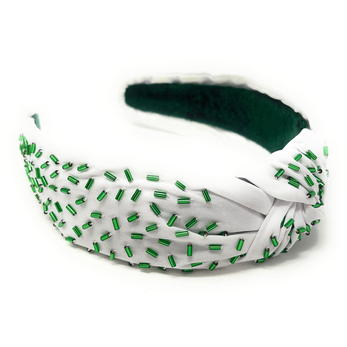 Maroon White Sprinkle Headband main image 0