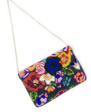 Load image into Gallery viewer, Floral beaded clutch purse, birthday gift for her, summer clutch, seed bead purse, spring beaded bag, tropical handbag, beaded bag, floral seed bead clutch, summer bag, birthday gift for her, clutch bag, seed bead purse, engagement gift, bridal gift to bride, bridal gift, floral purse, gifts to bride, gifts for bride, wedding gift, bride gifts, Summer beaded clutch purse, birthday gift for her, summer clutch, seed bead purse, beaded bag, summer bag, boho purse, blue beaded clutch purse, unique bags