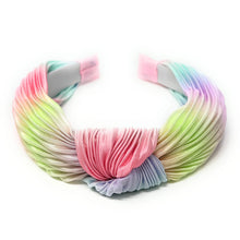 Load image into Gallery viewer, Spring Knot headband, Knot Headbands for women, Top Knot headband, Multicolor Headband, Easter Headband, Hair Accessories, Knotted Headband, headbands for women, hair accessories, top knot headband, knotted headband, chic headband, best selling items, spring headband, tie dye headband, easter headband, multicolor knot headband, preppy headband, best friend gift, easter gifts for her, easter hair accessories