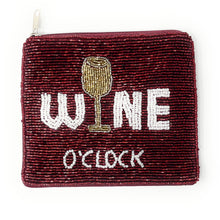 Load image into Gallery viewer, Coin Purse Pouch, Beaded Coin Purse, Cute Coin Purse, Beaded Purse, Summer Coin Purse, Best Friend Gift, Pouches, Boho bags, Wallets for her, beaded coin purse, boho purse, gifs for her, birthday gifts, cute pouches, pouches for women, boho pouch, boho accessories, best friend gifts, coin purse, coin pouch, cash money coin pouch, money coin pouch, friend gift, wine lover gift, miscellaneous gifts, birthday gift, save money gift