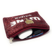 Load image into Gallery viewer, Coin Purse Pouch, Beaded Coin Purse, Cute Coin Purse, Beaded Purse, Summer Coin Purse, Best Friend Gift, Pouches, Boho bags, Wallets for her, beaded coin purse, boho purse, gifs for her, birthday gifts, cute pouches, pouches for women, boho pouch, boho accessories, best friend gifts, coin purse, coin pouch, cash money coin pouch, money coin pouch, friend gift, wine lover gift, miscellaneous gifts, birthday gift, save money gift