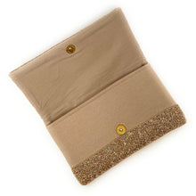 Load image into Gallery viewer, YEEHAW Beaded Clutch Purse, Gold Beaded Clutch Bag, Beaded Clutch Purse, Country Girl Gifts, Party Clutch Purse, Birthday Gift, Bridal Gift, Party Bag, gold Beaded clutch purse, Yeehaw seed bead clutch, yeehaw accessories, engagement gift, gifts for bachelorette, crossbody purse, best friend gifts, yeehaw clutch, yeehaw beaded purse, cowgirl purse, western purse, country music lover gifts, lets go girls, bachelorette gifts