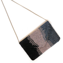 Load image into Gallery viewer, Ombre Beaded Clutch, Multi Color  Bead Clutch Bag, Ombre Beaded Clutch Purse, Wedding Clutch Bag, Party Clutch Purse, Evening Beaded Clutch, evening clutch, evening clutches, party purse, beaded clutch purse, engagement gift, cross body purse, crossbody handbag, best friend gifts, beaded clutches, black beaded purse, black clutch purse, ombre bead clutch, evening purses, wedding clutches, party clutch purse, silver evening clutch, fancy evening clutches, elegant evening clutches