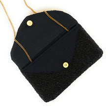Load image into Gallery viewer, Evil Eye Beaded Clutch, Black Bead Clutch Bag, Black Beaded Clutch Purse, Wedding Clutch Bag, Party Clutch Purse, Evening Beaded Clutch, evening clutch, evening clutches, party purse, beaded clutch purse, engagement gift, cross body purse, crossbody handbag, best friend gifts, beaded clutches, black beaded purse, black clutch purse, turkey eye bead clutch, evening purses, wedding clutches, party clutch purse, silver evening clutch, fancy evening clutches, elegant evening clutches, turkey eye accessories