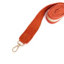 Load image into Gallery viewer, Beaded Purse Strap, Crossbody Purse Strap, GameDay Purse Strap, Beaded Bag Strap, College Game Day Strap, Hotty Toddy, War Eagle, Hook’em horns strap, beaded purse strap, beaded strap, guitar strap, texas university fan, Hook’em bag strap, best friend gift, crossbody strap, camera strap, handbag strap, college gameday gift, college team strap, college game strap, college gifts, college game day gifts, college football straps, Horns beaded strap, Hook’em beaded strap, texas longhorns football