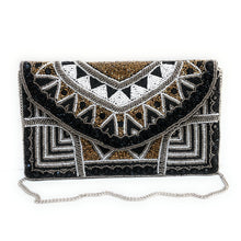 Load image into Gallery viewer, beaded clutch purse, beaded bag, birthday gift for her, summer clutch, seed bead purse, beaded bag, seed bead clutch, summer bag, clutch bag, engagement gift, bridal gift to bride, bridal gift, Fuchsia purse, gifts to bride, wedding gift, bride gifts, cross body purse, bride to be gift, engagement gift, bachelorette gifts, best friend gift, best selling item, party bag, fall purse, boho clutch, best friend gift, bridesmaid gift, bachelorette gift, black beaded purse, gold beaded clutch purse, Brunch bag