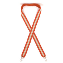 Load image into Gallery viewer, Beaded Purse Strap, Crossbody Purse Strap, GameDay Purse Strap, Beaded Bag Strap, College Game Day Strap, Hotty Toddy, War Eagle, Hook’em horns strap, beaded purse strap, beaded strap, guitar strap, texas university fan, Hook’em bag strap, best friend gift, crossbody strap, camera strap, handbag strap, college gameday gift, college team strap, college game strap, college gifts, college game day gifts, college football straps, Horns beaded strap, Hook’em beaded strap, texas longhorns gifts