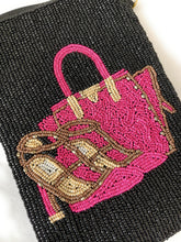 Load image into Gallery viewer, Beaded Pouch, Cell Phone Purse, Crossbody Purse, Birthday Gift, Beaded Bag, Cell Phone Crossbody Purse, Crossbody Beaded Bag, Best Seller, best selling items, beaded purse, engagement gift, crossbody purse, boho clutch bag, best friend gift, beaded bags, cell phone bags, cell phone purse, small purse for her, crossbody bag, beaded crossbody purse, cute pouches, cell phone pouch, cell phone purse, small purses, small crossbody purse, free shipping