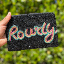 Load image into Gallery viewer, Coin Purse Pouch, Beaded Coin Purse, Cute Coin Purse, Beaded Purse, Summer Coin Purse, Best Friend Gift, Pouches, Boho bags, Wallets for her, beaded coin purse, boho purse, gifs for her, birthday gifts, cute pouches, pouches for women, boho pouch, boho accessories, best friend gifts, coin purse, coin pouch, friend gift, girlfriend gift, miscellaneous gifts, best friend birthday gift, gift card bag, cosmetic bag, make up bag, Rowdy pouch, Fun Pouch, rowdy coin pouch, Bachelorette party favors