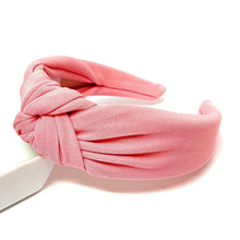 Load image into Gallery viewer, headband for women, fashion headbands, womens headband, headbands for women, stylish headbands, headband style, top knot headband, woven top knot headband, head band, hair band, trendy headbands, top knotted headband, spring headband, summer headbands, handmade headbands, top knotted headband, knotted headband, head band, hair band for women, trendy headband, fashion headbands, twist headband, headband style, hair accessories, twist knotted headband, summer headband, chic headband, Neon twisted headband