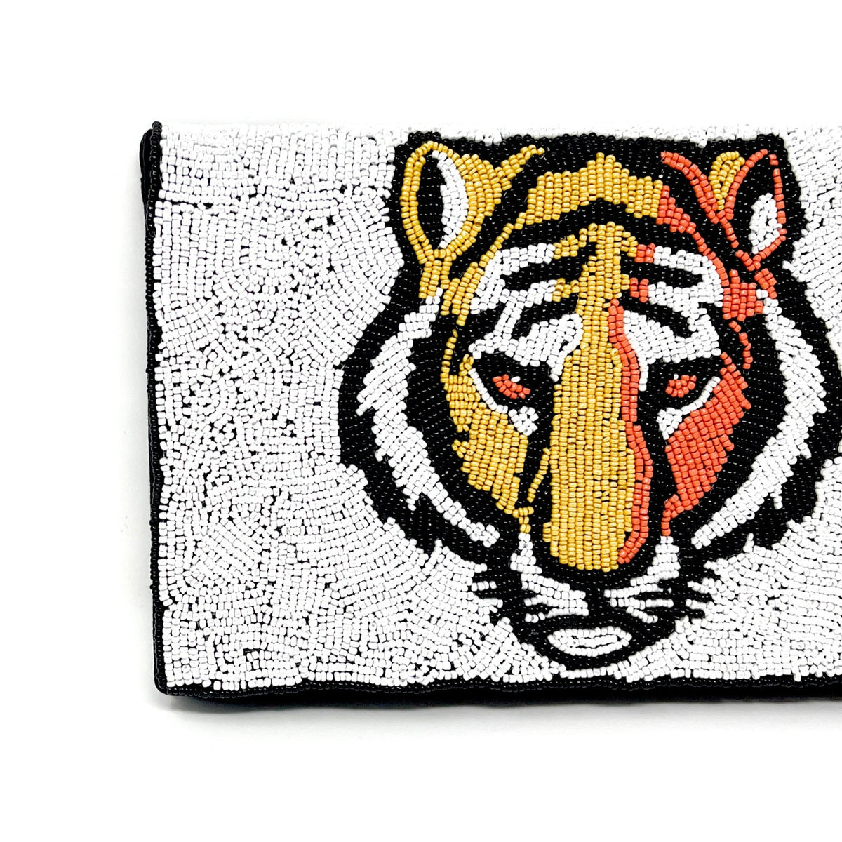 SMALL CANVAS CLUTCH BLACK TIGER main image 0