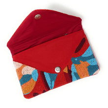 Load image into Gallery viewer, Floral beaded clutch purse, birthday gift for her, summer clutch, seed bead purse, spring beaded bag, tropical handbag, beaded bag, floral seed bead clutch, summer bag, birthday gift for her, clutch bag, seed bead purse, engagement gift, bridal gift to bride, bridal gift, floral purse, gifts to bride, gifts for bride, wedding gift, bride gifts, Summer beaded clutch purse, birthday gift for her, summer clutch, seed bead purse, beaded bag, summer bag, boho purse, red beaded clutch purse, unique bags