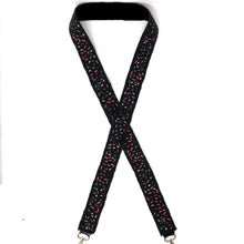 Load image into Gallery viewer, Beaded Purse Strap, Guitar Strap, Crossbody Purse Straps, Crossbody Strap, Birthday Straps, Purse Straps, Beaded Bag Straps, Happy birthday Strap, beaded purse strap, beaded strap, guitar straps, beaded guitar strap, bag strap, straps for guitar, guitar fan gifts, Sprinkle accessories, Sprinkle bag strap, best selling items, best friend gift, crossbody strap, Sprinkle crossbody purse strap, Sprinkle camera strap, beaded strap, Best seller, Shoulder Bag Strap, Confetti bag strap
