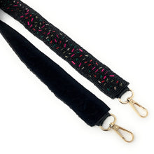 Load image into Gallery viewer, Beaded Purse Strap, Guitar Strap, Crossbody Purse Straps, Crossbody Strap, Birthday Straps, Purse Straps, Beaded Bag Straps, Happy birthday Strap, beaded purse strap, beaded strap, guitar straps, beaded guitar strap, bag strap, straps for guitar, guitar fan gifts, Sprinkle accessories, Sprinkle bag strap, best selling items, best friend gift, crossbody strap, Sprinkle crossbody purse strap, Sprinkle camera strap, beaded strap, Best seller, Shoulder Bag Strap, Confetti bag strap