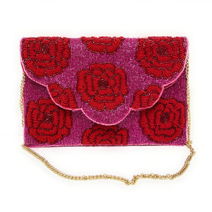 Roses beaded clutch purse, floral beaded bag, birthday gift for her, summer clutch, seed bead purse, beaded bag, floral hand bang, beaded bag, seed bead clutch, summer bag, birthday gift for her, clutch bag, seed bead purse, engagement gift, bridal gift to bride, bridal gift, roses purse, gifts to bride, gifts for bride, wedding gift, bride gifts, Floral beaded crossbody bag, floral crossbody bag, roses clutch, rose clutch purse, Roses Cross body bag 