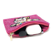 Load image into Gallery viewer, Coin Purse Pouch, Beaded Coin Purse, bead Coin Purse, Beaded Purse, Summer Coin Purse, Best Friend Gift, Pouches, Boho bags, Wallets for her, beaded coin purse, boho gifts for her, cute pouch, boho pouch, boho accessories, best friend gifts, coin purse, cow coin pouch, money coin pouch, girlfriend gift, miscellaneous gifts, best seller, best selling items, bachelorette gifts, birthday gifts, preppy beaded wallet, party favors, pink coin purse, Cow beaded coin pouch, wallets for girls, cow lovers gifts
