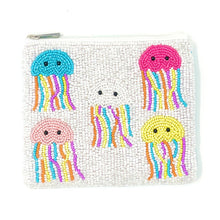 Load image into Gallery viewer, Coin Purse Pouch, octopus Beaded Coin Purse, octopus bead Coin Purse, cute Beaded Purses for kids, Octopus lovers Coin Purse, Best Friend Gift, Seal beaded coin purse, Cute Wallets for her, beaded coin purse, girl birthday gifts, boho pouch, boho accessories, best friend gifts, coin purse, Sea creatures coin pouch, money coin pouch, heart gifts, best selling items, bachelorette gifts, birthday gifts, preppy beaded wallet, party favors, mermaid party favors, octopus accessories.