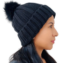 Load image into Gallery viewer, Satin Lined Winter Hat, Knit Beanie Hat, Knit Hats for Women, Knitted Beanie, Slouchy Beanie, Winter Knit Beanie, Satin Lined Knit Beanie, Satin lined beanie, satin knit beanie, satin lined hat, winter ski hat, winter ski beanie, winter hat for women, beanies for winter, slouchy beanies, knitted beanies, knit beanie hat, knitted hats, knitted gifts, winter hats, best selling items, best seller, best seller winter accessories, winter hair accessories