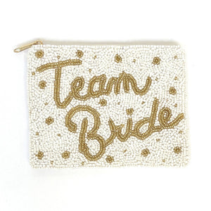 Team Bride Coin Purse, Beaded Coin Purse, Bridesmaid Gift, Bride Squad Gifts, Bachelorette Party, Bridal Party Favors, Bridal Shower Gift, beaded coin purse, coin purse, best friend gifts, birthday gifts, cute pouches, best selling items, party favor gifts, stocking stuffers, bridesmaid gifts, bachelorette gift, bridal gifts, bridesmaid proposals, bridal shower gifts, coin purse, beaded coin purse