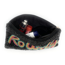 Load image into Gallery viewer, Coin Purse Pouch, Beaded Coin Purse, Cute Coin Purse, Beaded Purse, Summer Coin Purse, Best Friend Gift, Pouches, Boho bags, Wallets for her, beaded coin purse, boho purse, gifs for her, birthday gifts, cute pouches, pouches for women, boho pouch, boho accessories, best friend gifts, coin purse, coin pouch, friend gift, girlfriend gift, miscellaneous gifts, best friend birthday gift, gift card bag, cosmetic bag, make up bag, Rowdy pouch, Fun Pouch, rowdy coin pouch, Bachelorette party favors