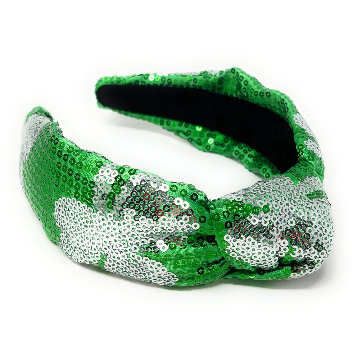 Golden Lily Headband Sequin Knot main image 1