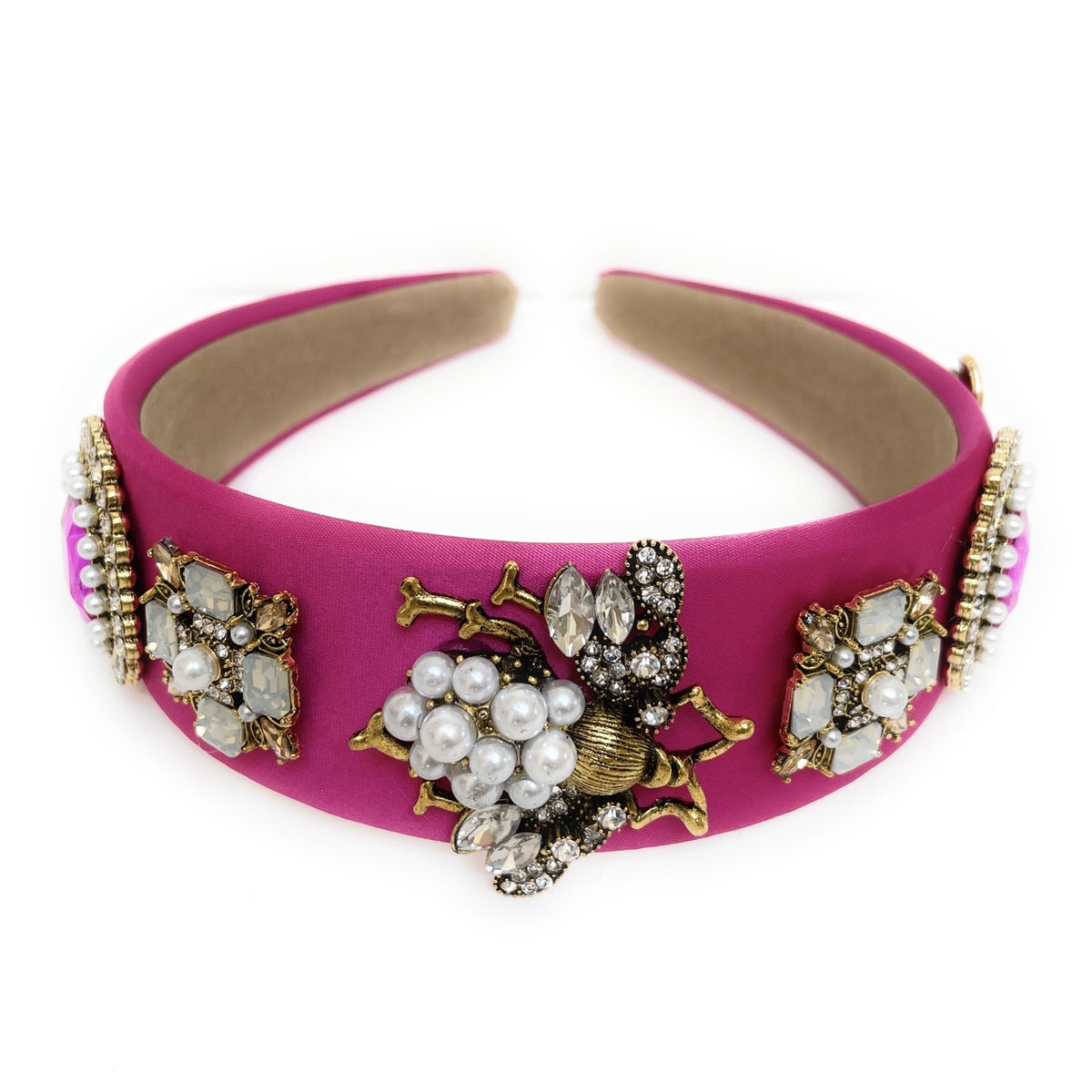 Jeweled Headband, Luxury Pearl Headband, Embellished Headbands