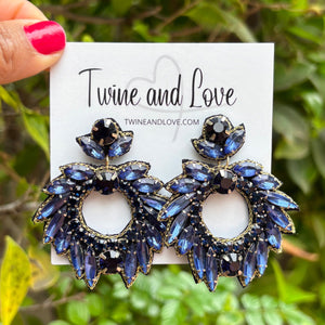 custom beaded Earrings, blue jeweled Earrings, blue purple Beaded Earrings, boho earrings, bohemian jeweled earrings, handmade earrings, custom earrings, party accessories, fancy accessories, boho embellished earrings, custom earrings, best friend gifts, birthday gifts, bohemian earrings, luxurious handmade accessories, night jewelry, Fancy earrings, boho earrings, beaded earrings, Fancy jeweled earrings, statement earrings, best selling items, statement earrings, handmade gifts, custom gifts for her